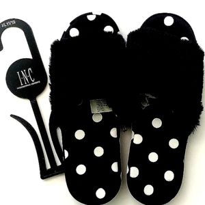 INC Women's Black Dot Shoes